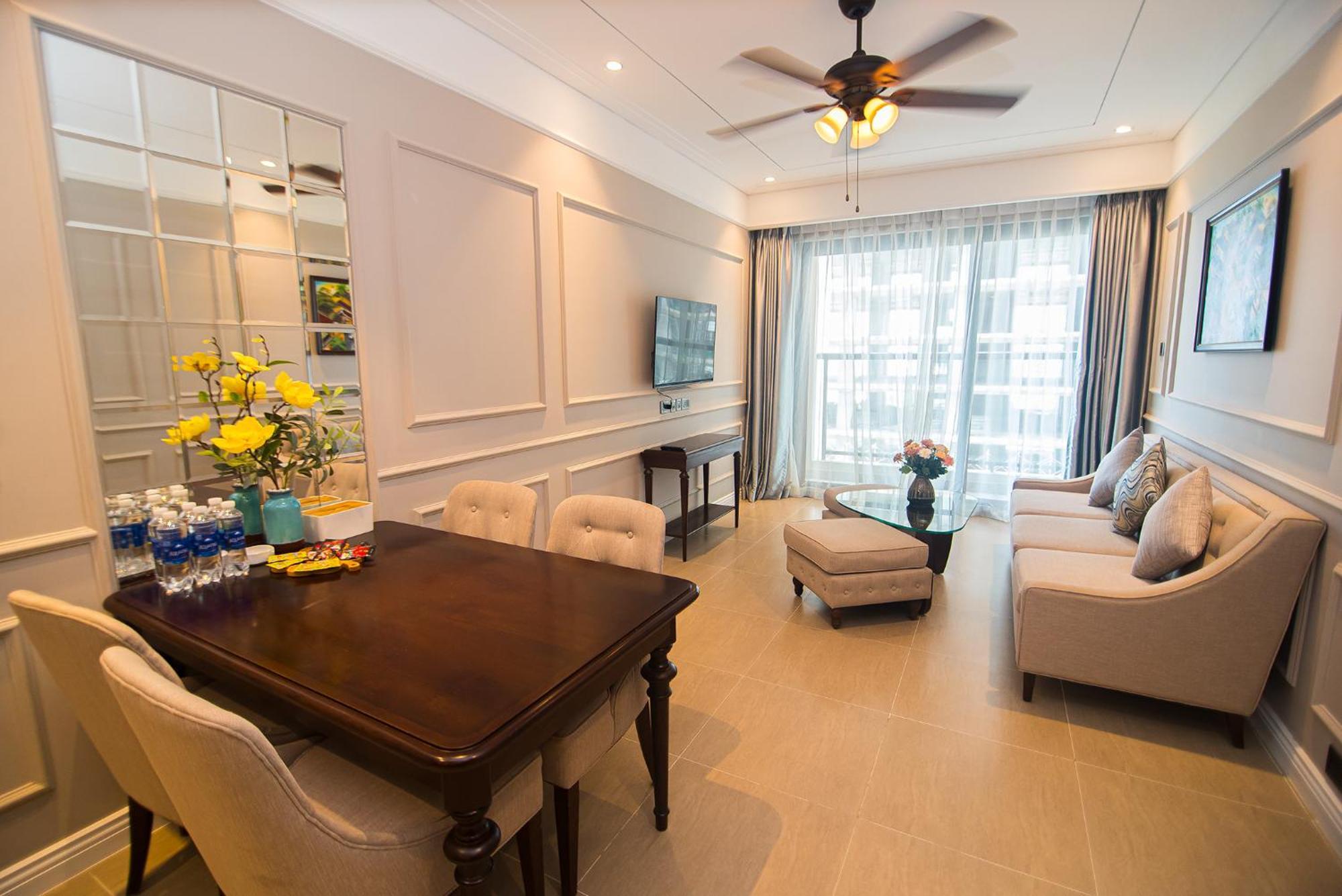 Luxury Apt Opposite Mykhe Beach Da Nang Exterior photo